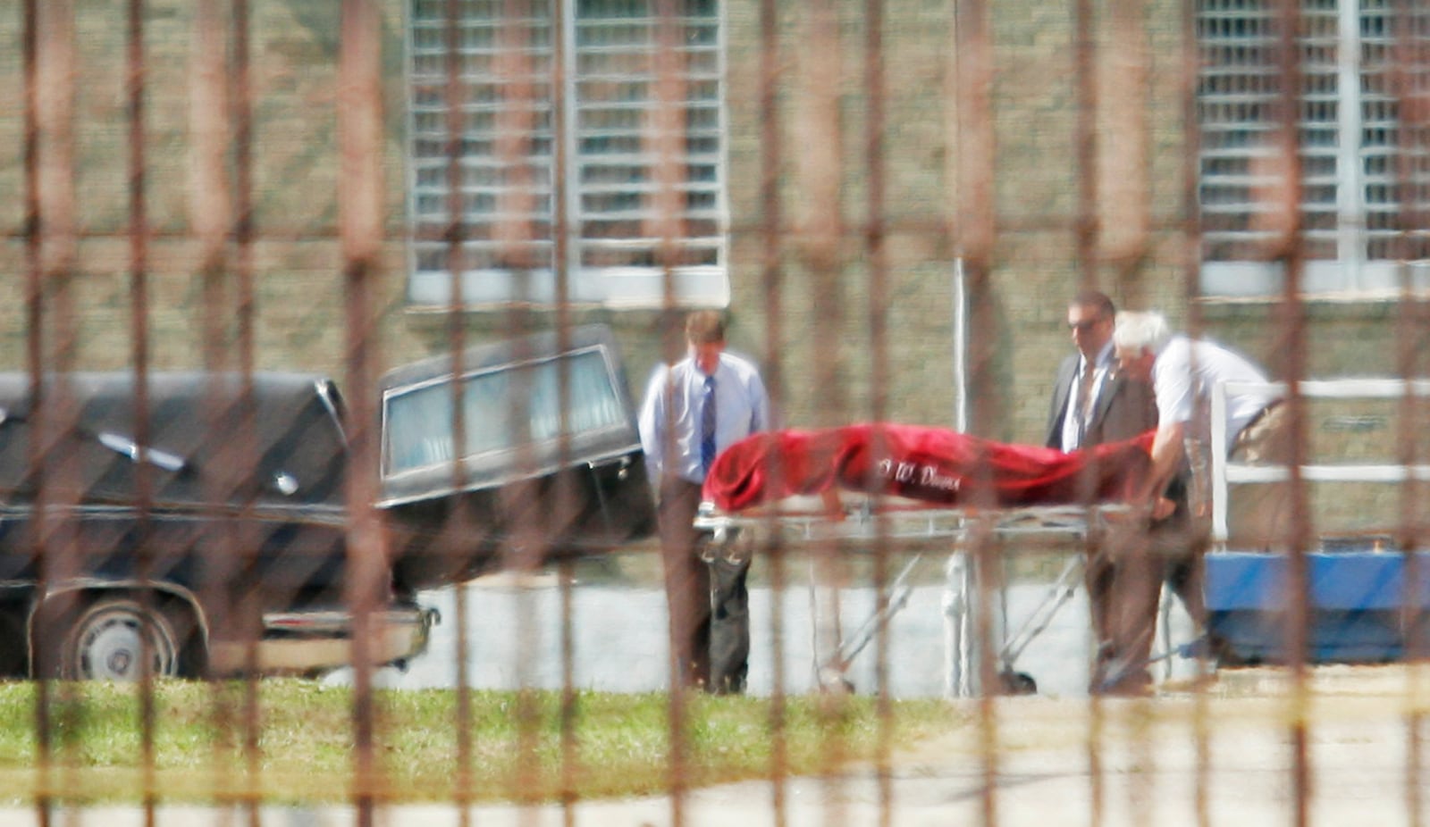 The body of Marvallous Keene is brought out of the Southern Ohio Correctional Facility at Lucasville on  July 21, 2009 following his execution. DAYTON DAILY NEWS ARCHIVE