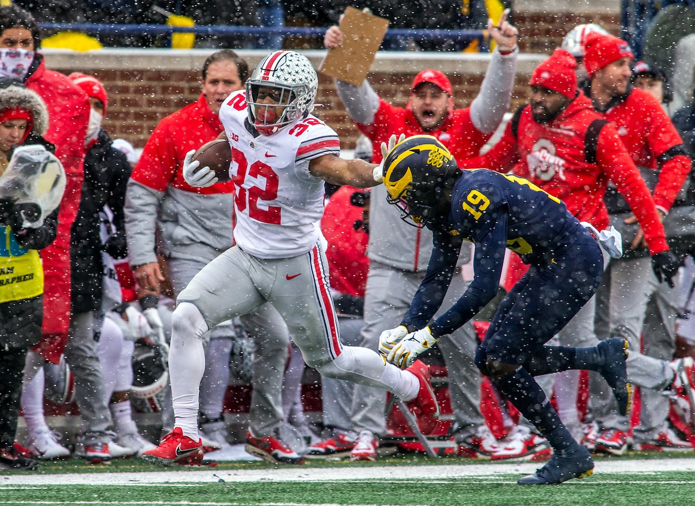 Ohio St Michigan Football