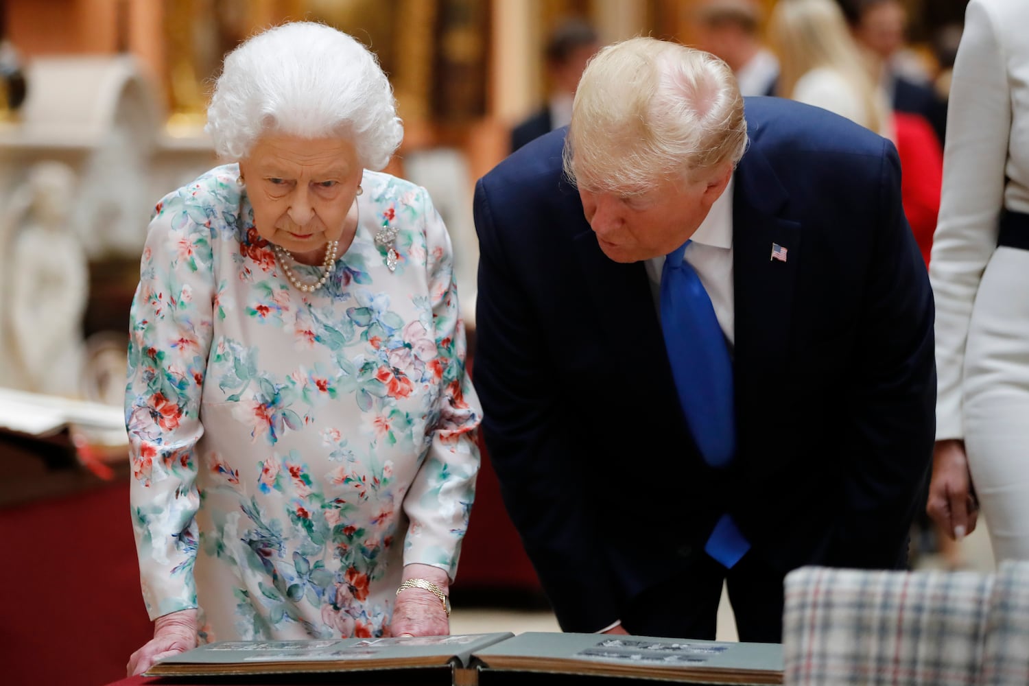 Photos: Trump arrives in United Kingdom for 3-day state visit