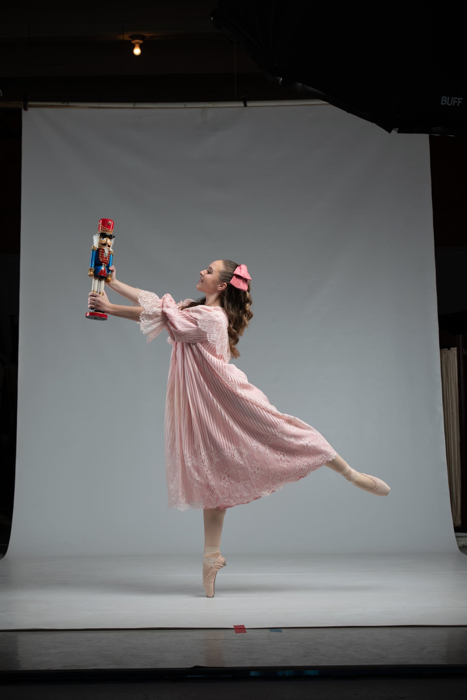 Mollie Juniewicz portrayed Clara in the 2021 presentation of Dayton Ballet's "The Nutcracker." CONTRIBUTED