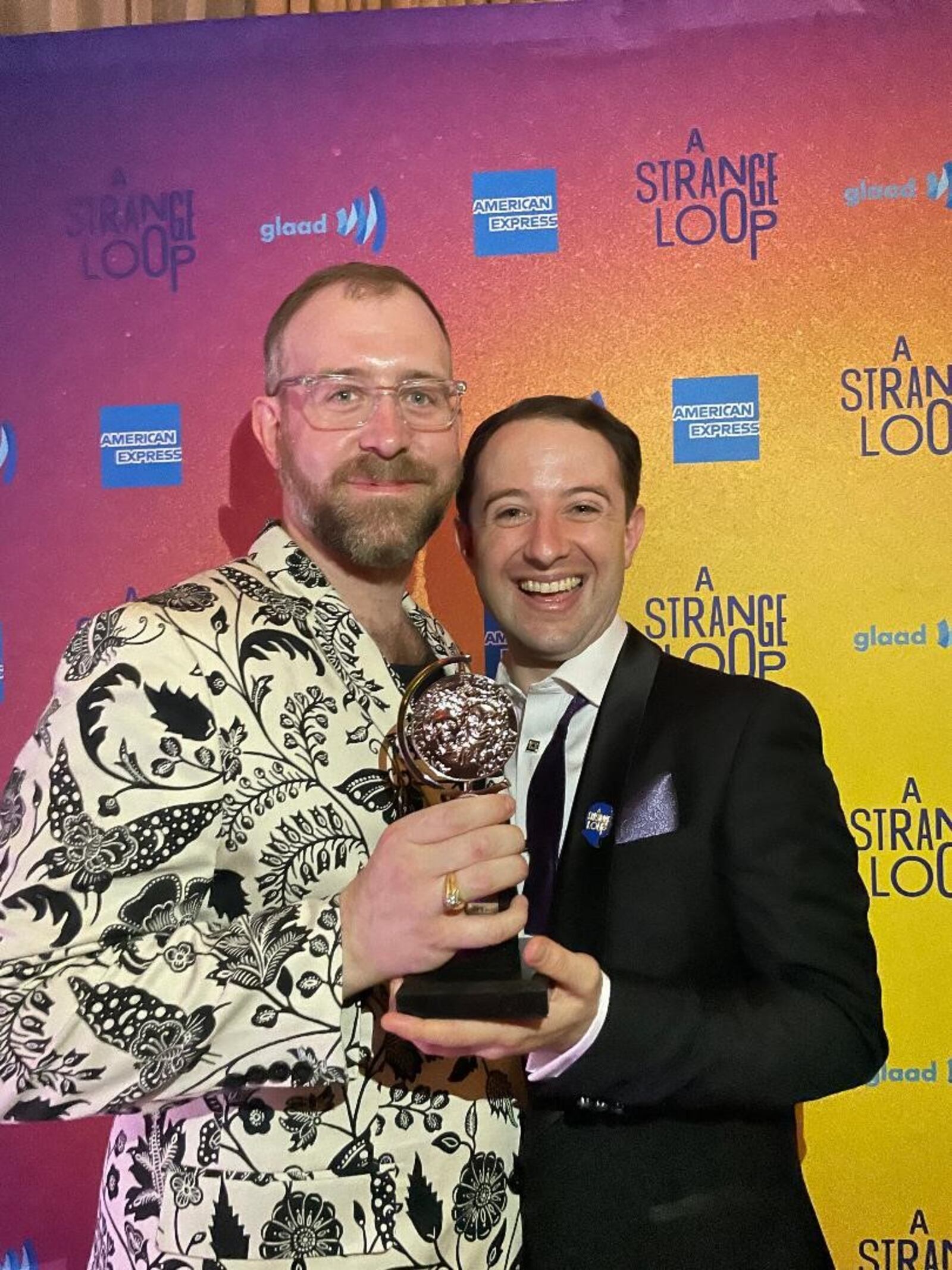 West Milton native Jimmy Wilson (left) and Wright State University graduate Joey Monda are the Tony Award-winning producers of "A Strange Loop." CONTRIBUTEDCONTRIBUTED
