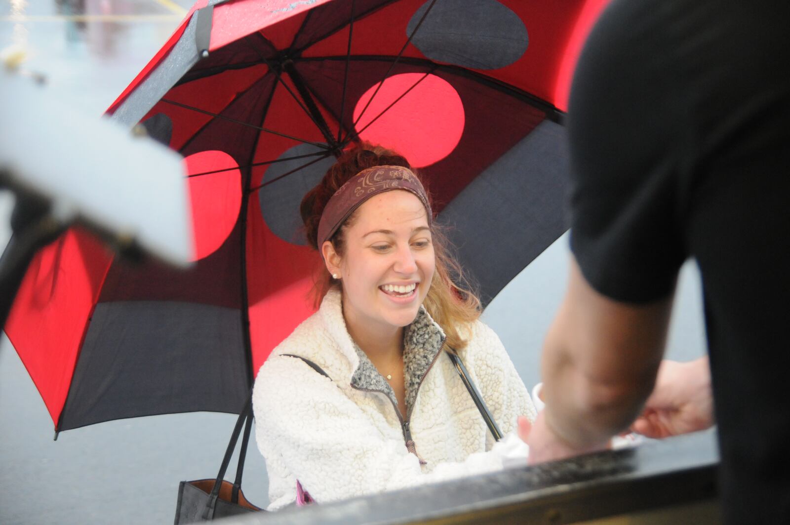 A little rain didn’t stop the feast on Saturday, March 30, 2019, at the first food truck rally on Dorothy Lane near Archer’s Tavern. Here’s who we spotted dishing out and devouring some of the best food truck eats around town. DAVID MOODIE/CONTRIBUTED