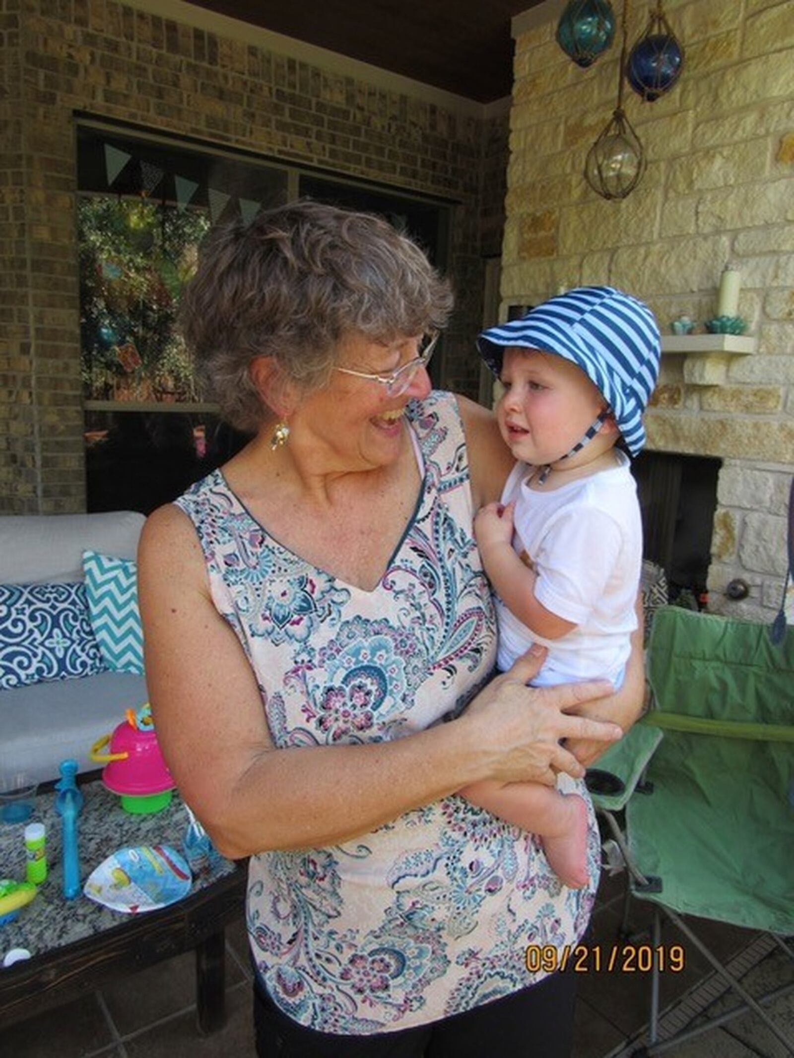 Like many grandmas, Candace Kwiatek misses being with her grandchildren. CONTRIBUTED