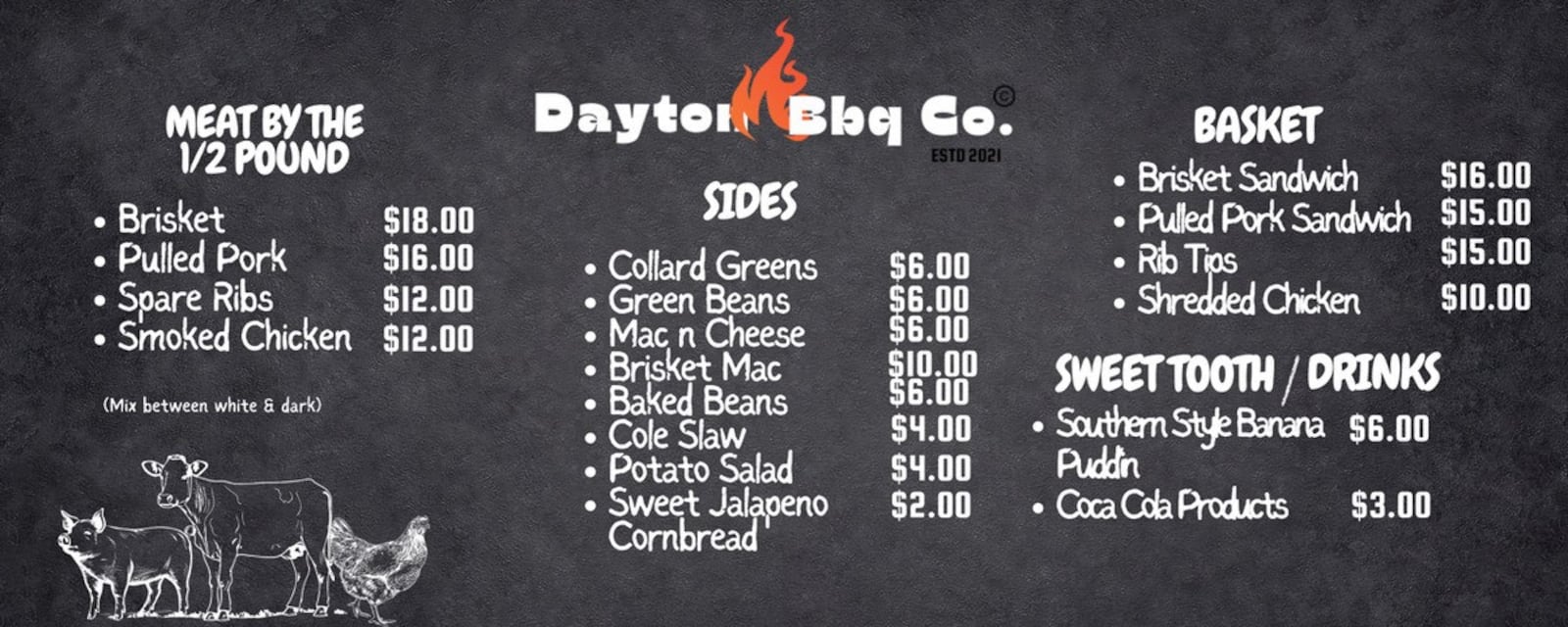 Dayton Barbecue Company is now open at Hidden Valley Orchards in Lebanon (CONTRIBUTED PHOTO).