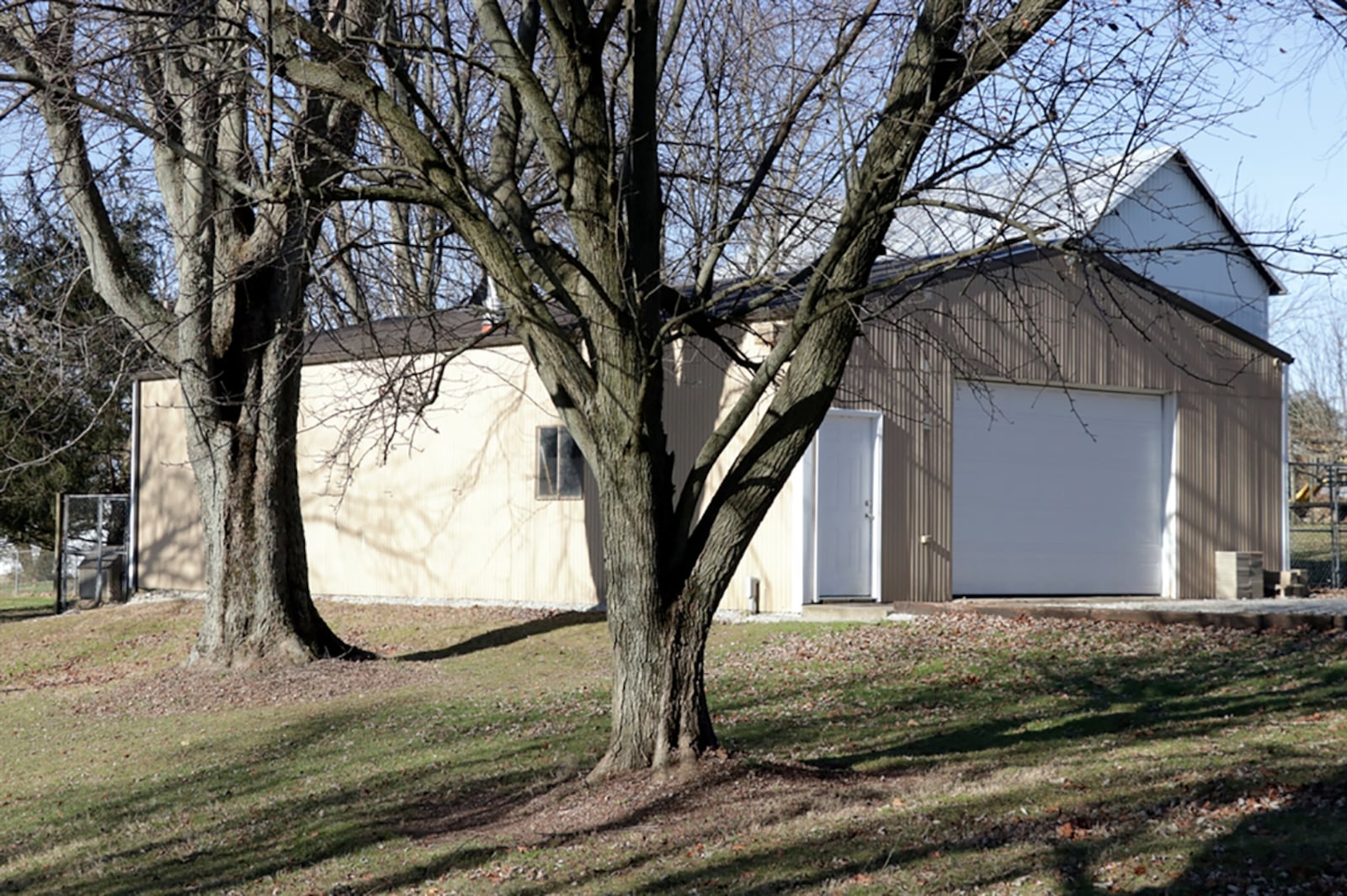 The 3-acre property includes a 30-by-40-foot barn with overhead door, electric service, concrete floor and attached dog run. CONTRIBUTED PHOTO BY KATHY TYLER