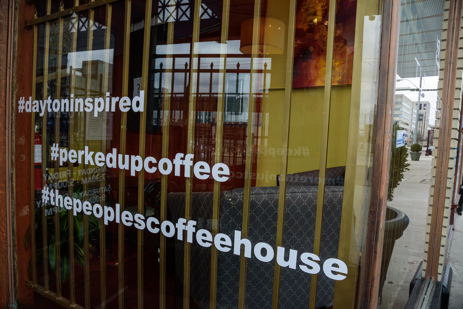 Step inside the new Third Perk Coffeehouse & Wine Bar, located at 146 E. Third St. in downtown Dayton’s Fire Blocks District. This location opened on December 30, 2020. Third Perk’s original location opened in 2016 at 46 W. Fifth St. Owner Juanita Darden decided to close the coffee shop February 20, 2020 for carpal-tunnel surgery but also had the desire to start fresh with a change of scenery. In addition to the downtown coffee shop, Darden operates Third Perk Express at the Dayton Mall. TOM GILLIAM / CONTRIBUTING PHOTOGRAPHER