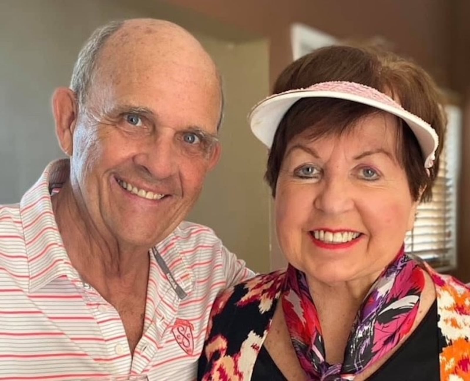 Jerry Smedley, a Springfield native and proud father of a USAID worker, with his wife, Sue. (CONTRIBUTED)