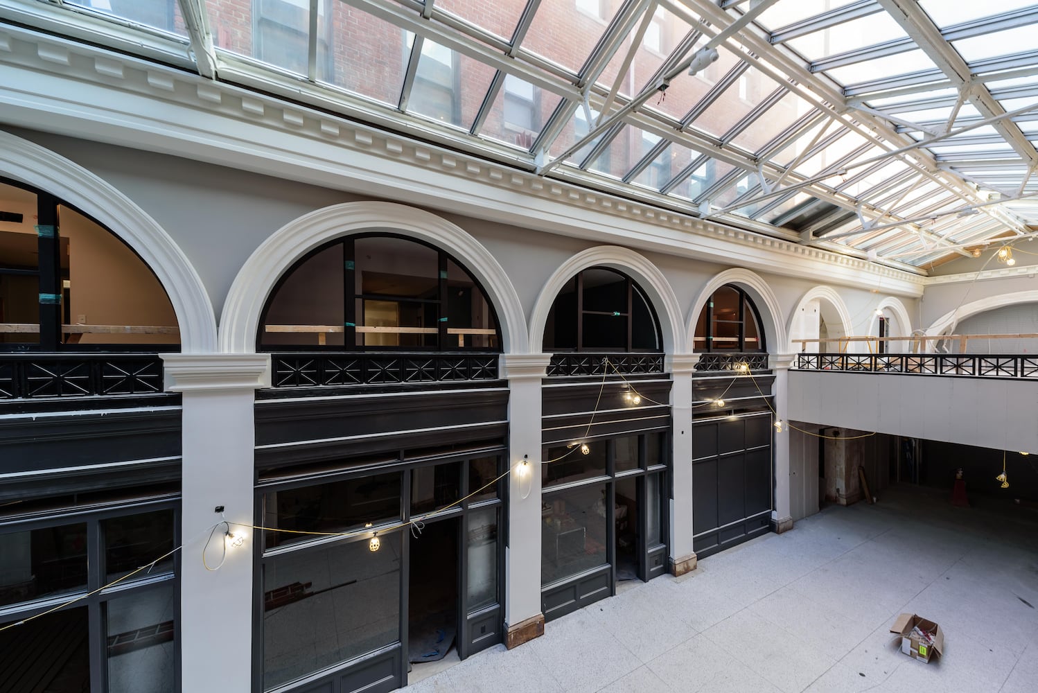 PHOTOS: Construction nearing completion on Phase 2 of the Dayton Arcade's North Arcade