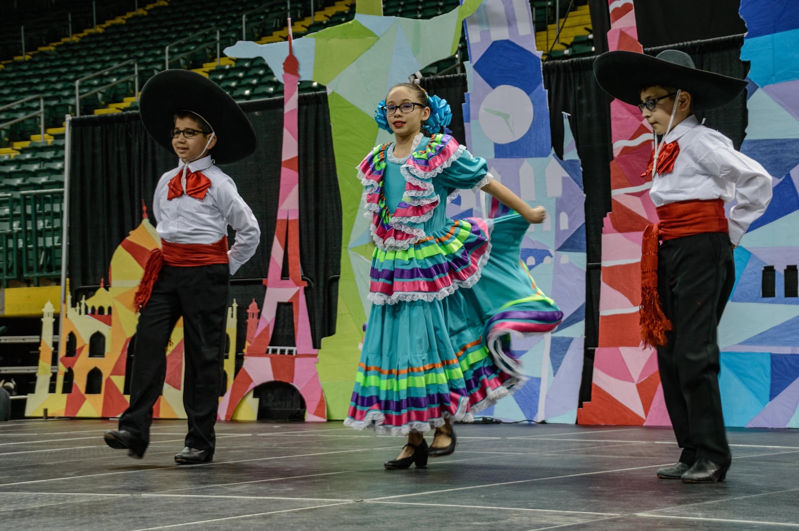 The Wright State International Festival was held Saturday, April 15 at the Nutter Center. PHOTO / TOM GILLIAM