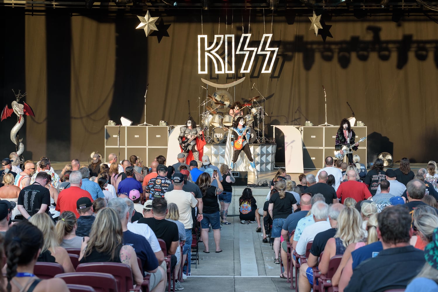 PHOTOS: Mr. Speed - World's #1 KISS Tribute live at Fraze Pavilion