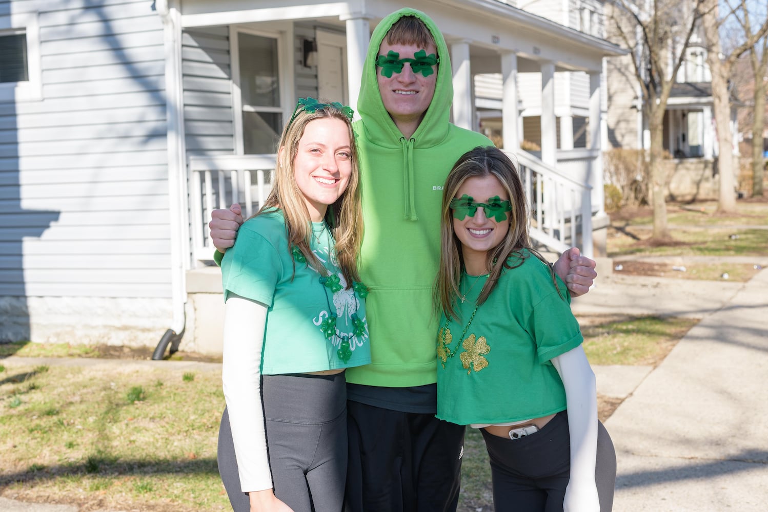 PHOTOS: Early St. Patrick's Day celebration on UD campus