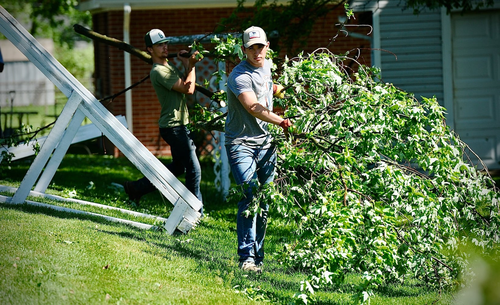 Greenville storm damage