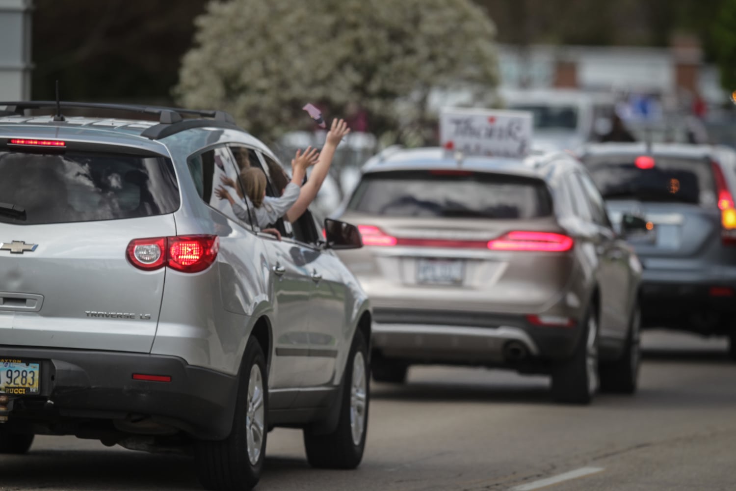 Honk for healthcare workers