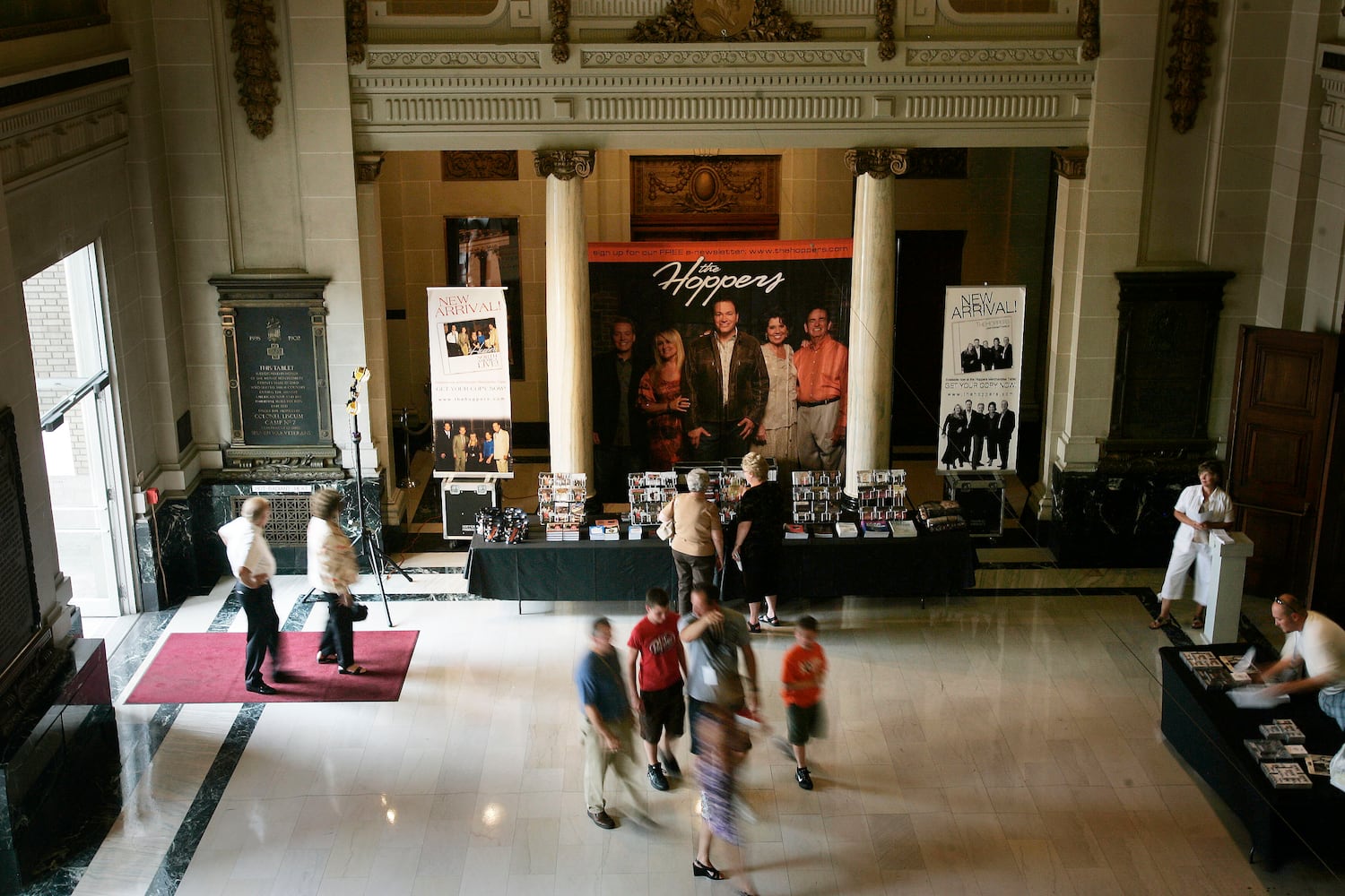 Dayton's Memorial Hall through the years