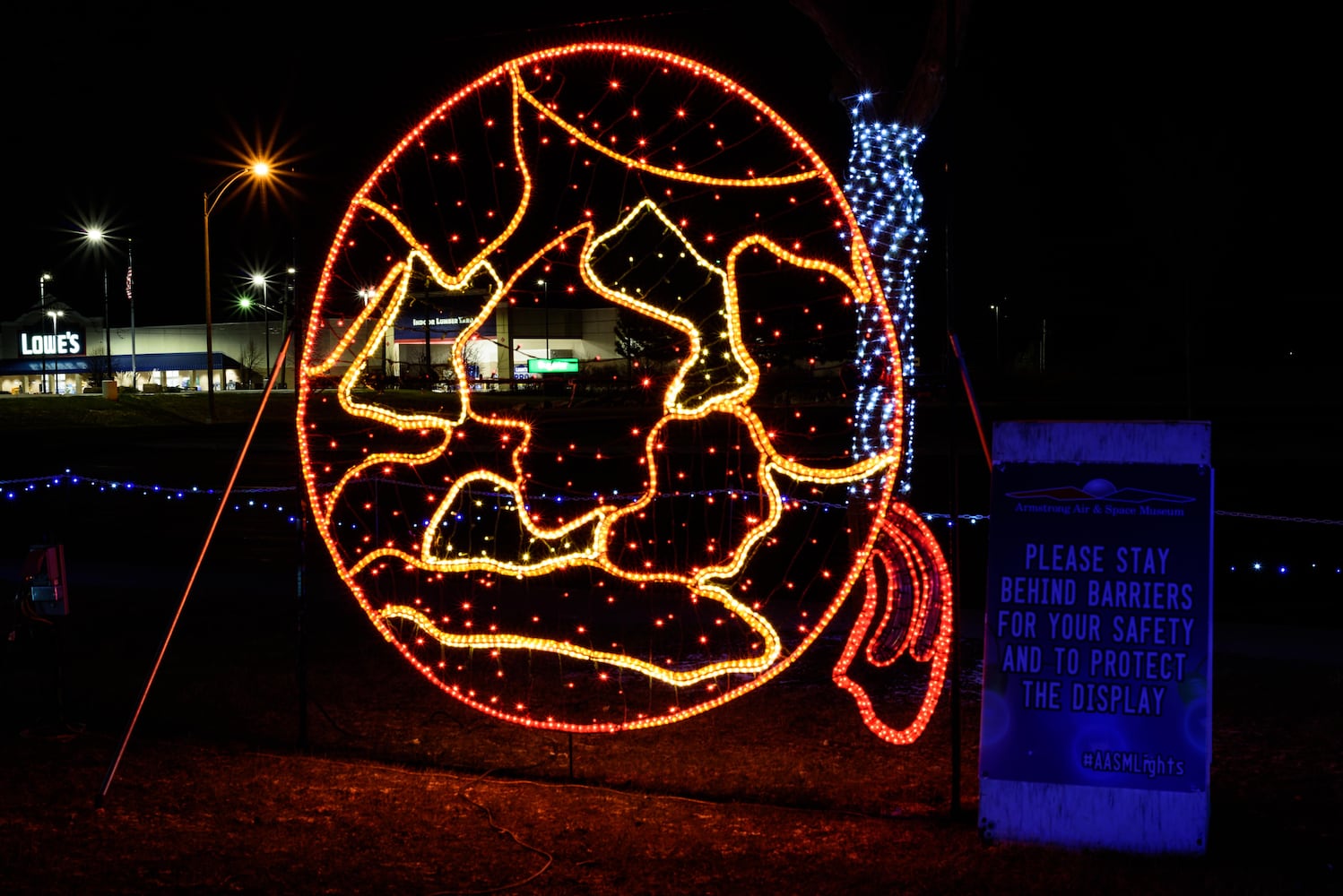 PHOTOS: Armstrong Air & Space Museum Holiday Lights 2024