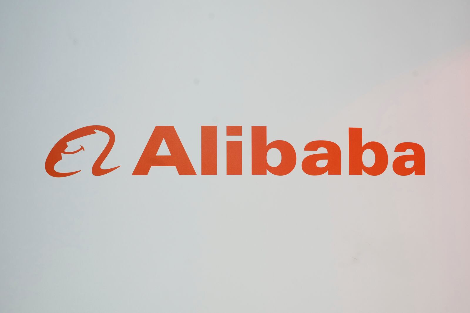 FILE - The Alibaba logo is seen at the Vivatech show in Paris in Paris, France, Wednesday, June 14, 2023. (AP Photo/Thibault Camus, File)