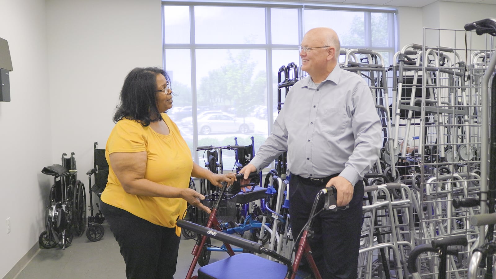 The Medical Equipment Loan Program provides no–cost medical equipment to individuals in our community based on their medical needs