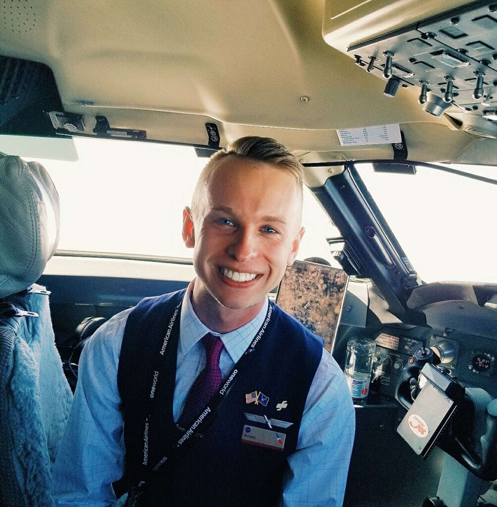 Just five on 9/11, Michael Jayne, a 25-year-old PSA Airlines inflight training specialist, now teaches flight attendants about security measures put in place since. SUBMITTED