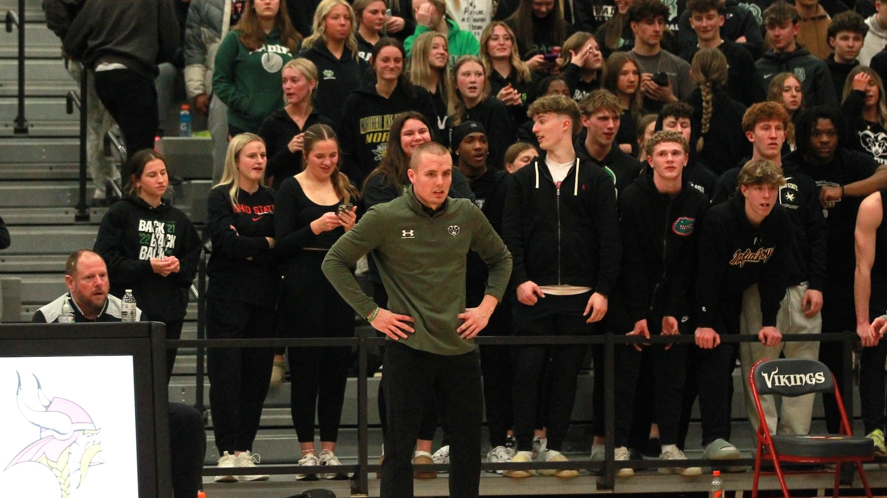 Badin vs. Trotwood-Madison boys regional tournament basketball