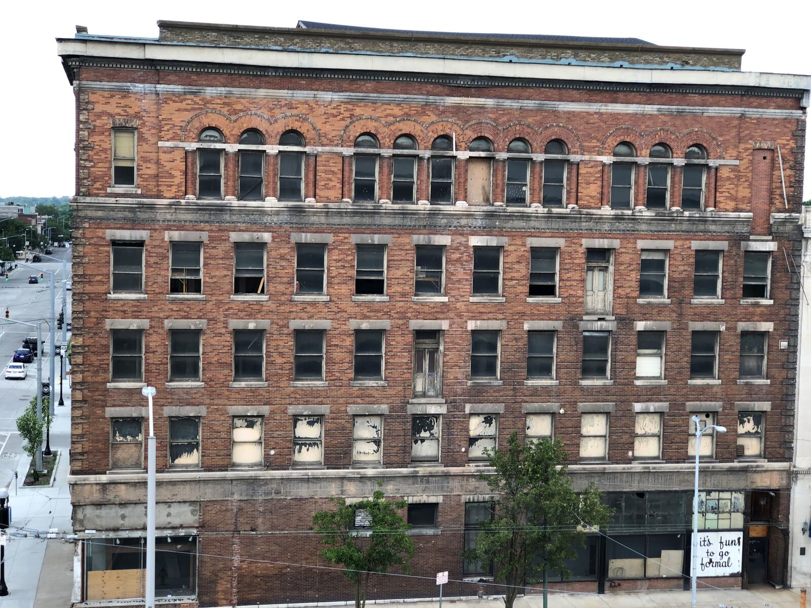 The Price Stores building at the intersection of South Jefferson and East Fourth streets in downtown Dayton. CORNELIUS FROLIK / STAFF