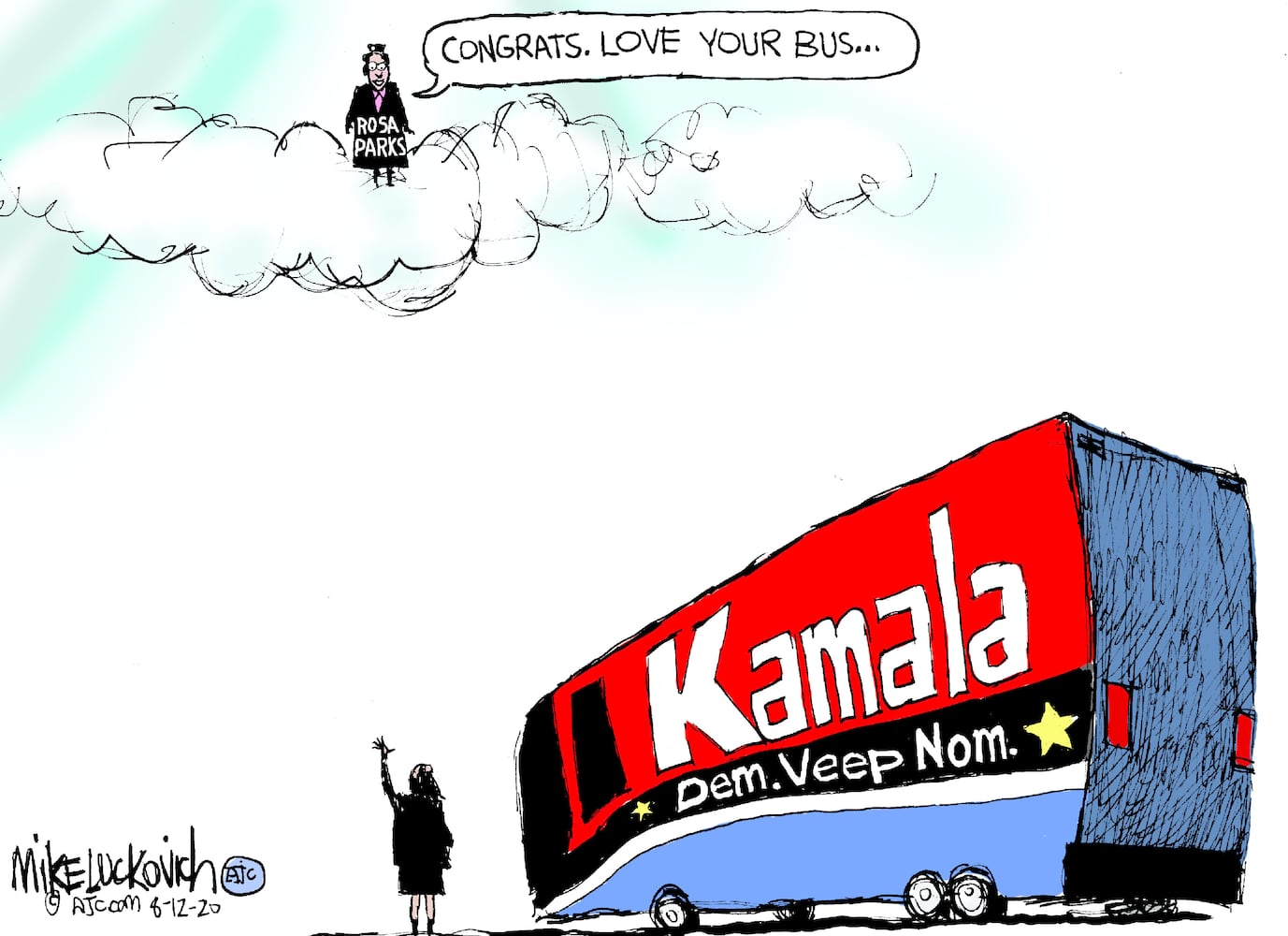 Week in cartoons: Kamala Harris, college football and more