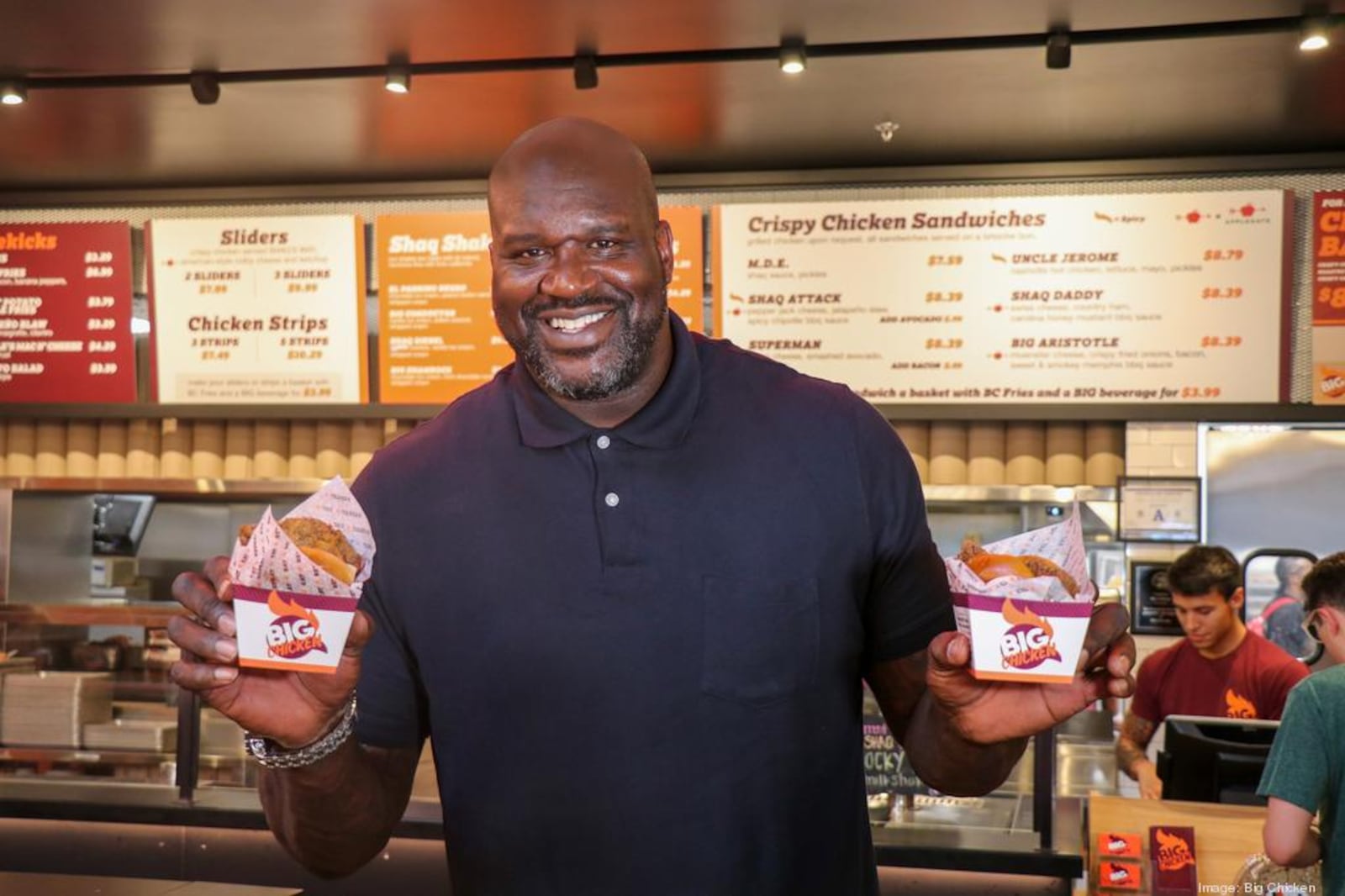 Big Chicken, founded by NBA Hall of Famer Shaquille O’Neal, is set to open its first Ohio location at at 10655 Innovation Drive in Austin Landing in Miami Twp.