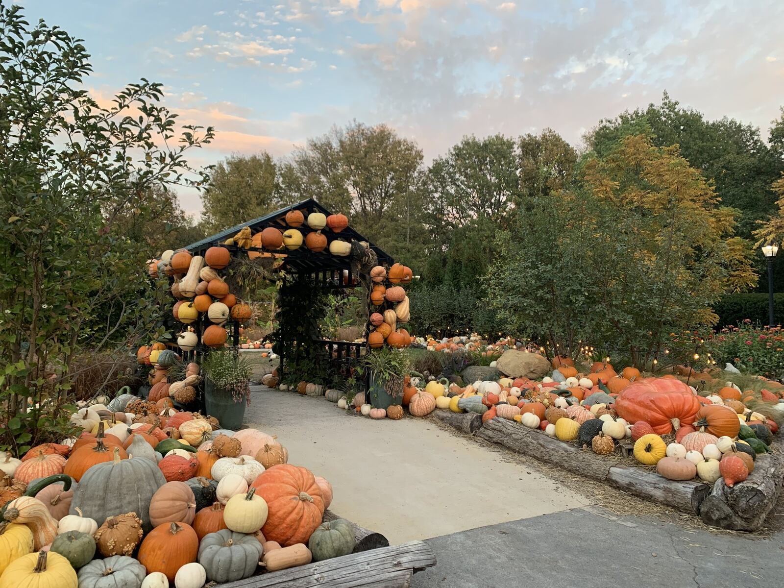 Harvest Days at Newfields Art Museum in Indianapolis, which runs through the end of October.