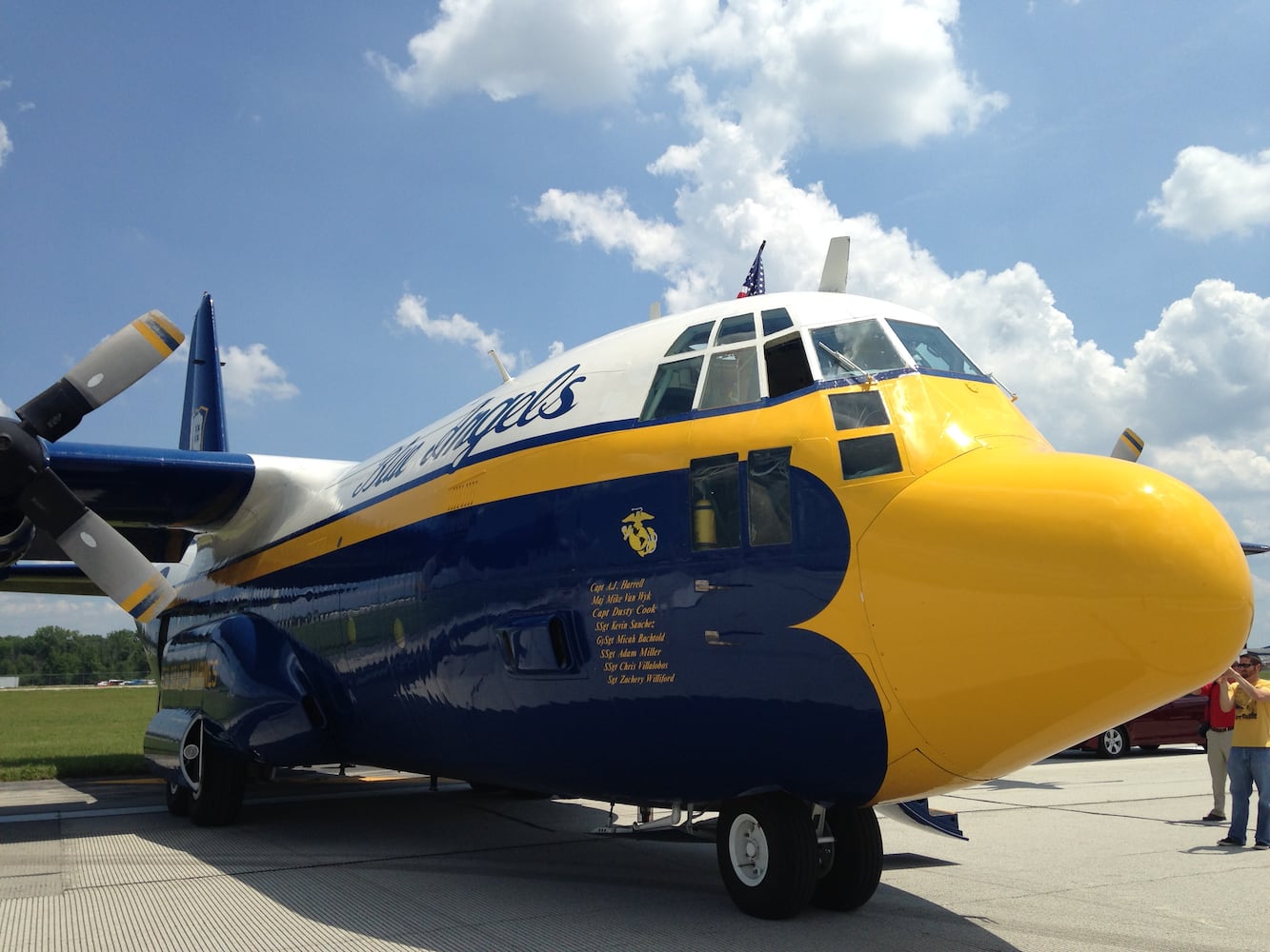 Losing gravity with the Blue Angels’ Fat Albert at Dayton Air Show