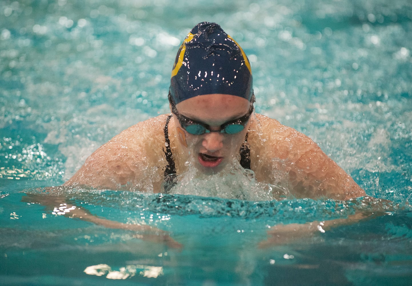 State swim title finally in Oakwood boys’ grasp; Jills finish second