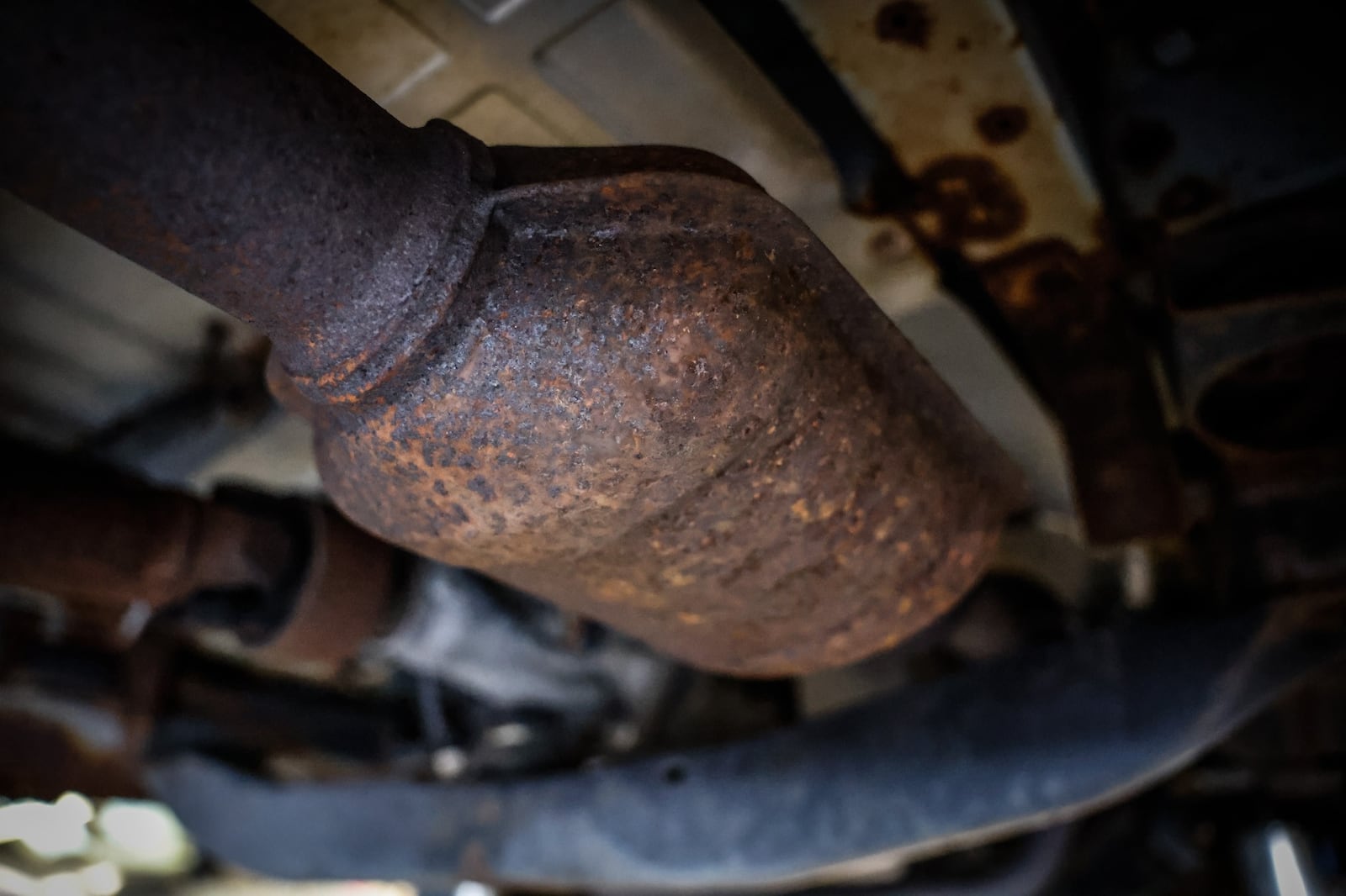 A catalytic converter thefts are up in the Miami Valley. The Dayton Police Department has received 136 reports of thefts of motor vehicle parts and accessories this year, which is a 38% increase from last year. JIM NOELKER/STAFF