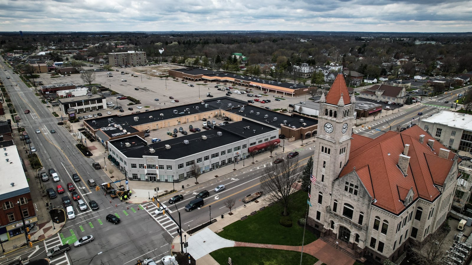 Xenia Town Square maybe in the planning stage for development in the future. JIM NOELKER/STAFF