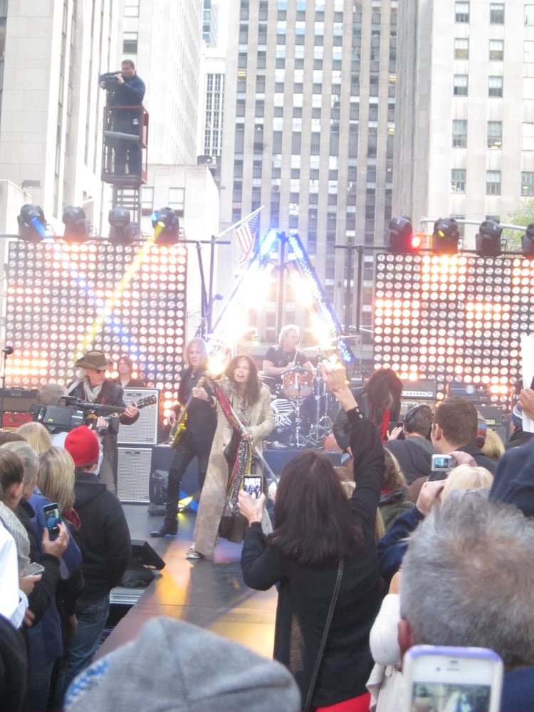 Aerosmith Live on NBC's Today Show