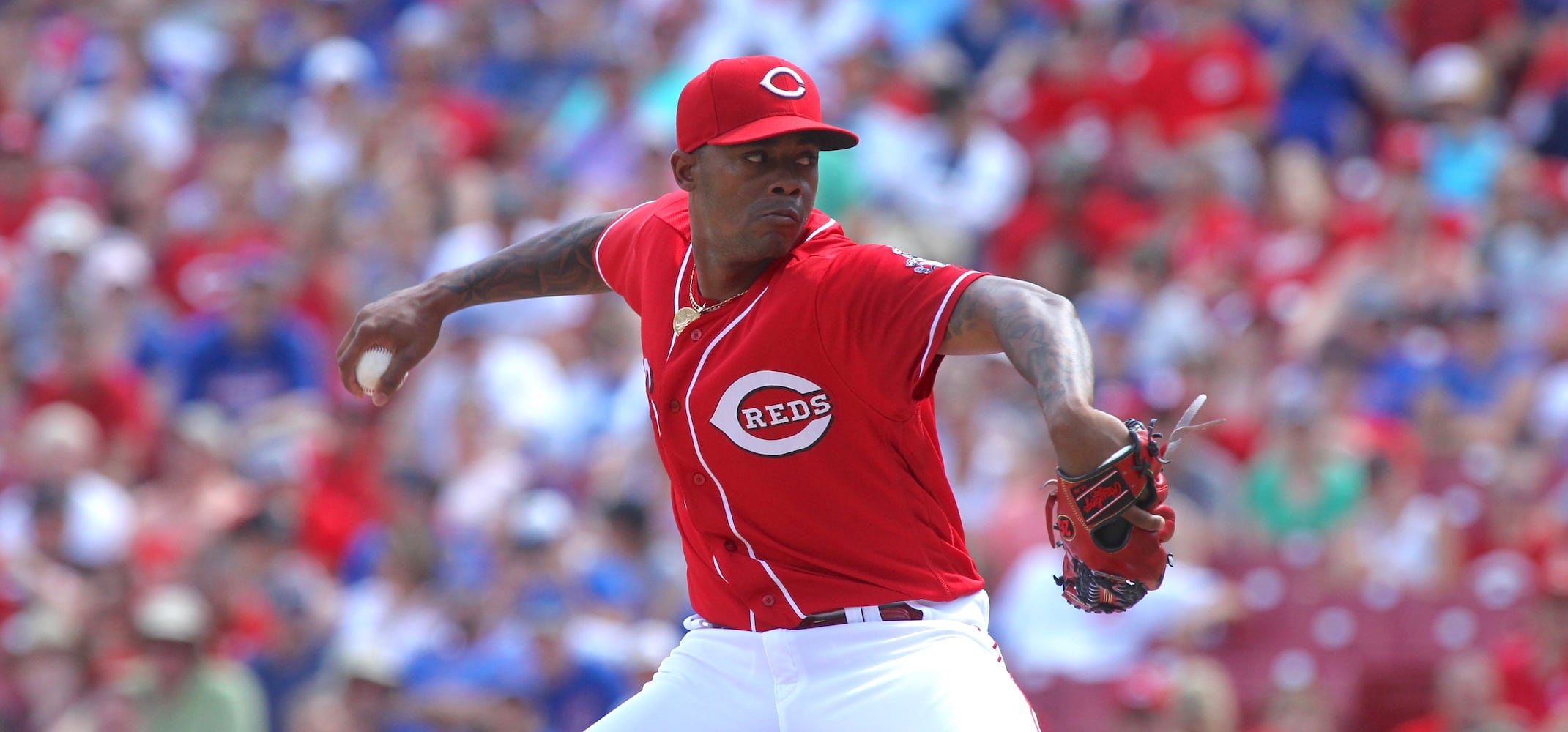 Photos: Reds sweep Cubs