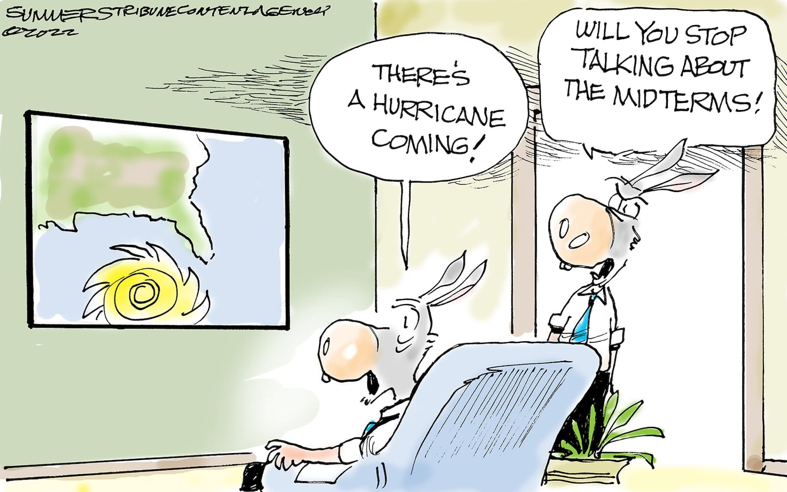 WEEK IN CARTOONS: Hurricane Ian, midterm elections and more