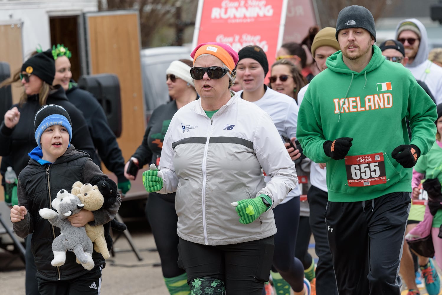 PHOTOS: St. Paddy's Day 3.1 Beer Run 2024 in Downtown Tipp City