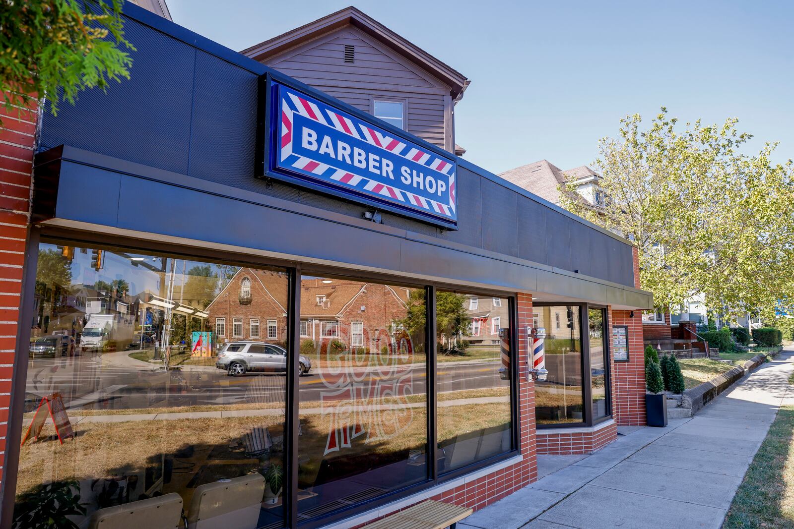 Good Times barber shop is now open at 10 Millville Avenue at corner of Millville and Main Street in Hamilton. NICK GRAHAM/STAFF