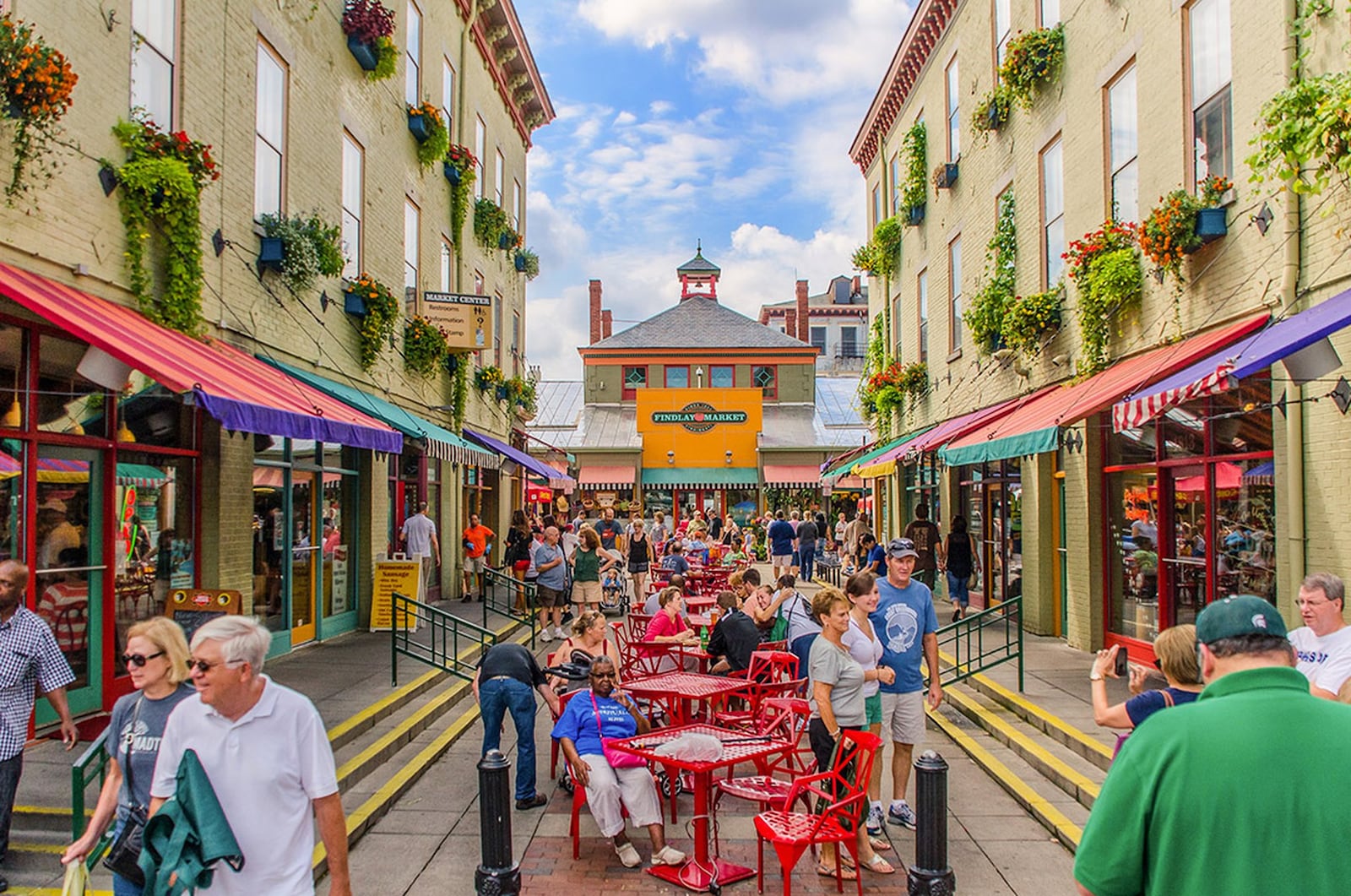 Cincinnati’s Findlay Market is Ohio’s oldest continuously operated public market. CONTRIBUTED