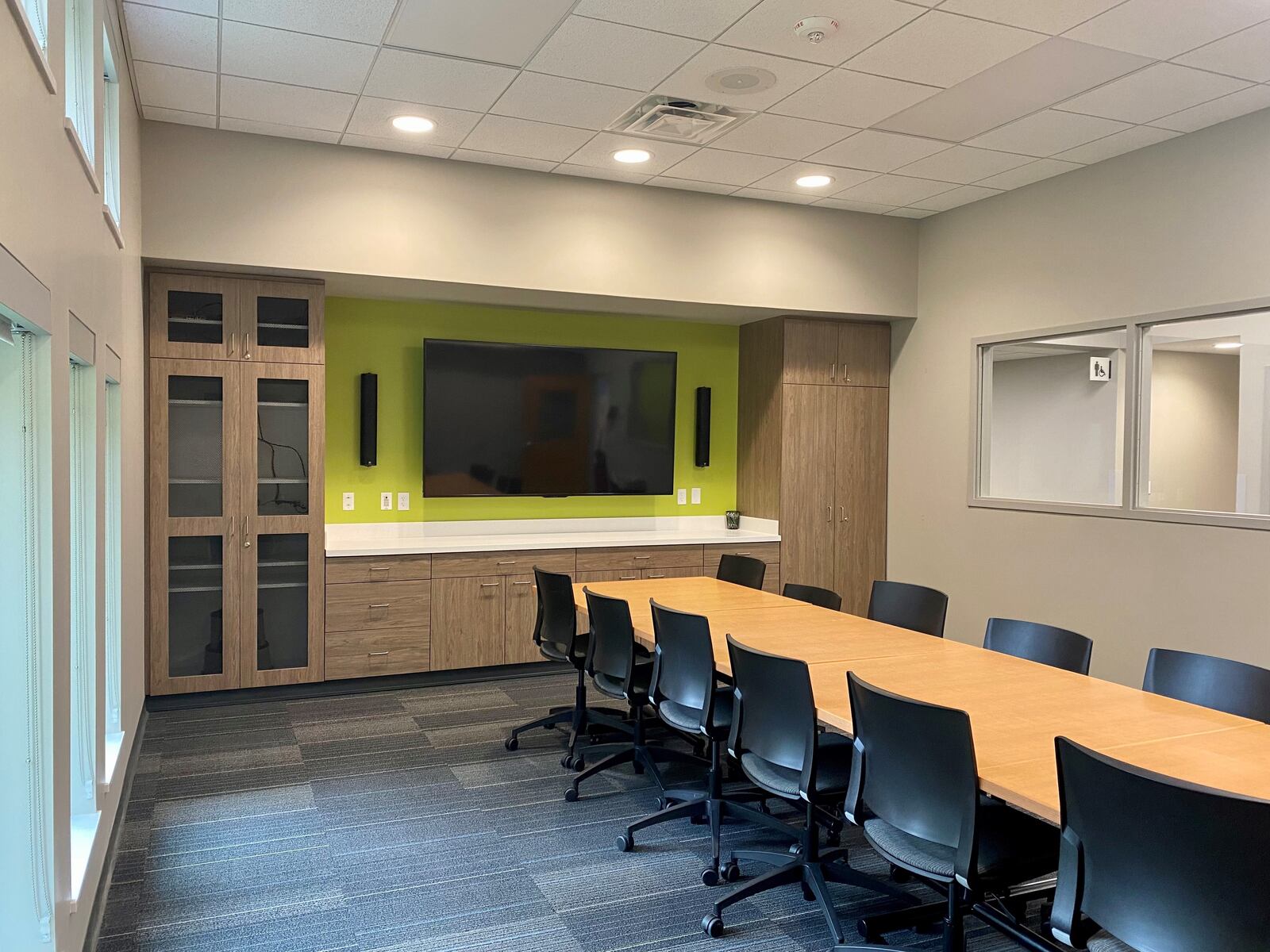 This is a photo of the new Garland Conference Room in the new $4 million, 4,500 square-foot addition at the Springboro Public Library which opens to the public on Sept. 22. CONTRIBUTED/FRANKLIN-SPRINGBORO LIBRARY SYSTEM