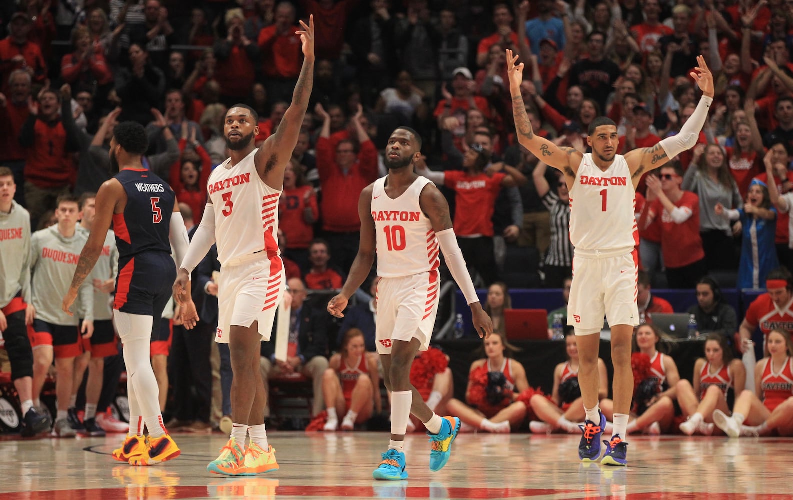 Photos: Dayton Flyers vs. Duquesne