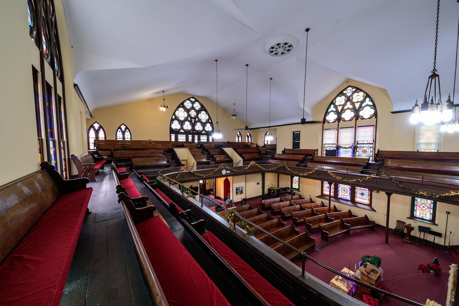 PHOTOS: A look inside St. Paul United Methodist Church decorated for Christmas