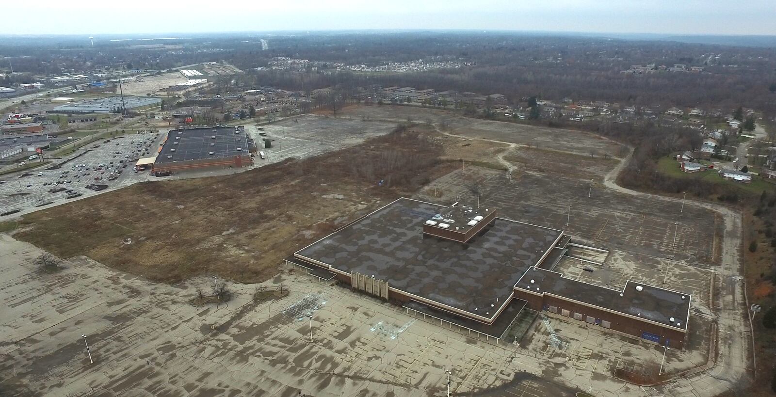 Sears announced Wednesday it will close its Dayton Mall location in Miami Twp. in November among 45 other locations nationwide. The announcement comes just less than two week before Elder-Beerman closes its location at the major Miami Twp. shopping center at 2700 Miamisburg Centerville Road near Interstate 75.