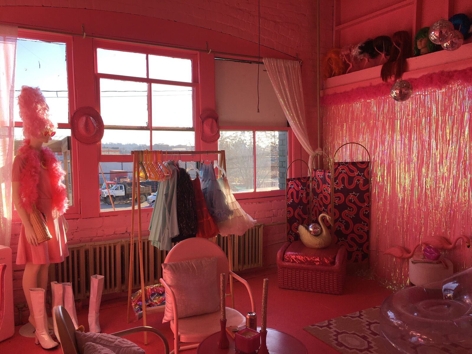 Haus of Sequins, owned by Sabrina Cox, and Haus of Sable, owned by Leslea Hipp, is a brand new, conjoined, retail art and fashion studio inside the 300 Front Street building at 2220 E. 3rd Street in Dayton.