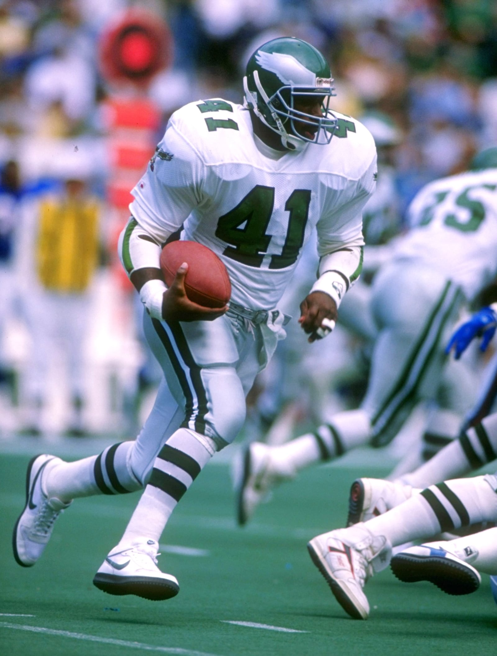 Keith Byars of the Philadelphia Eagles.