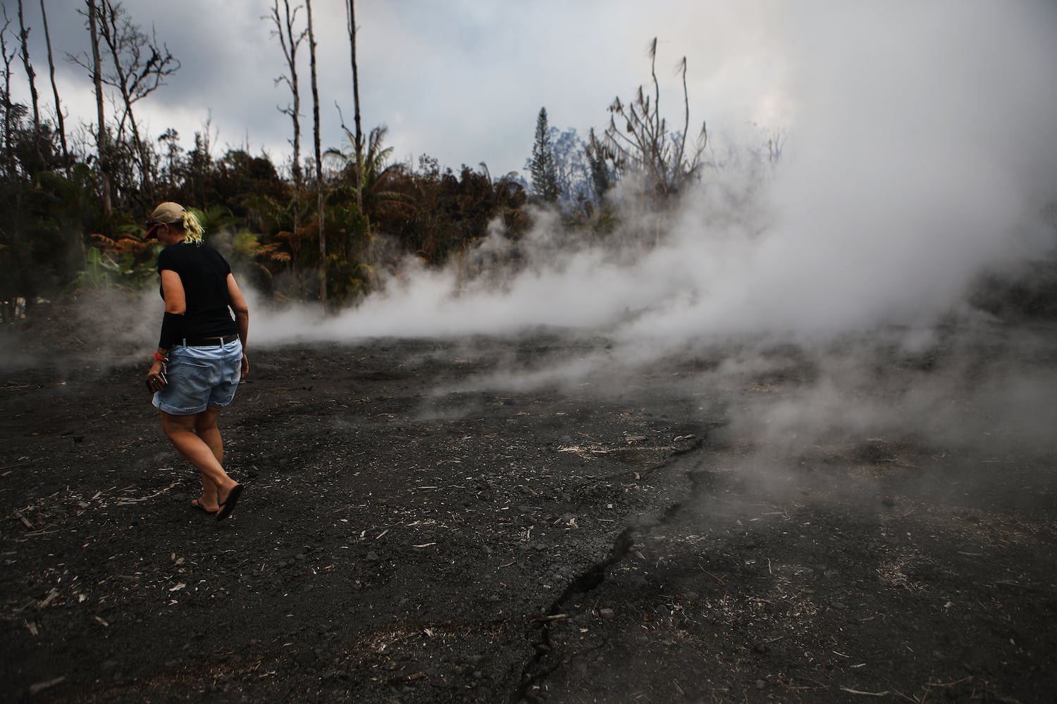 Photos: Hawaii volcano erupts