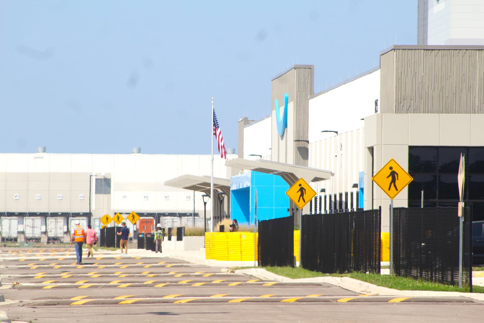 Amazon opens a new fulfillment center near the Dayton International Airport in Union. CORNELIUS FROLIK / STAFF