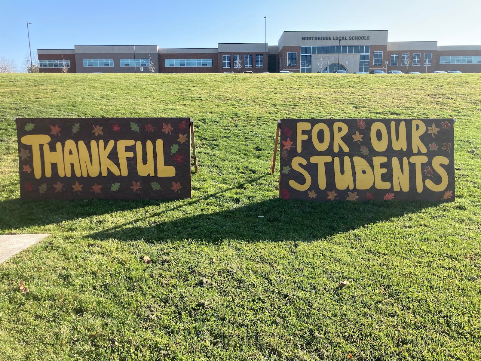 Northridge Local Schools displayed positive messages to students, families, and the community along Dixie. Northridge has been 100% virtual for the 2020-2021 school year and wanted to show appreciation for all that the families have been doing during this time.