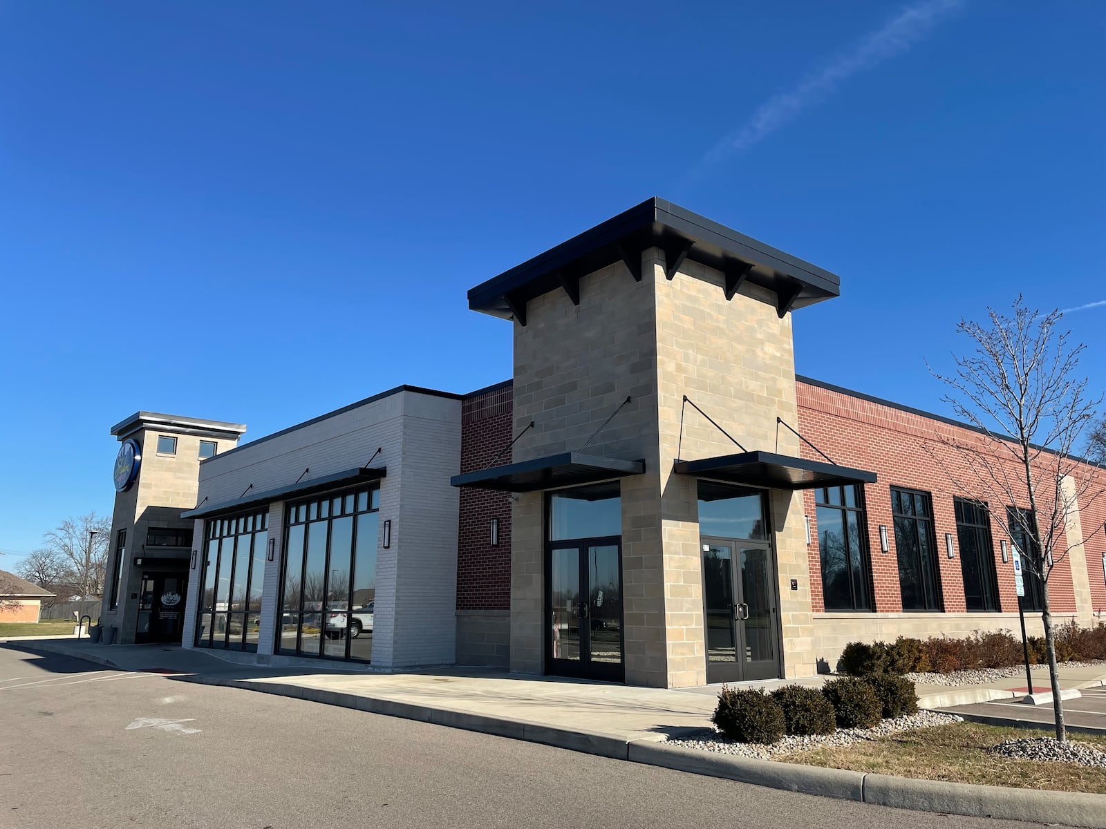 Butterbee’s American Grille is opening its doors in Xenia next door to Skyline Chili on Progress Drive in summer 2024. NATALIE JONES/STAFF