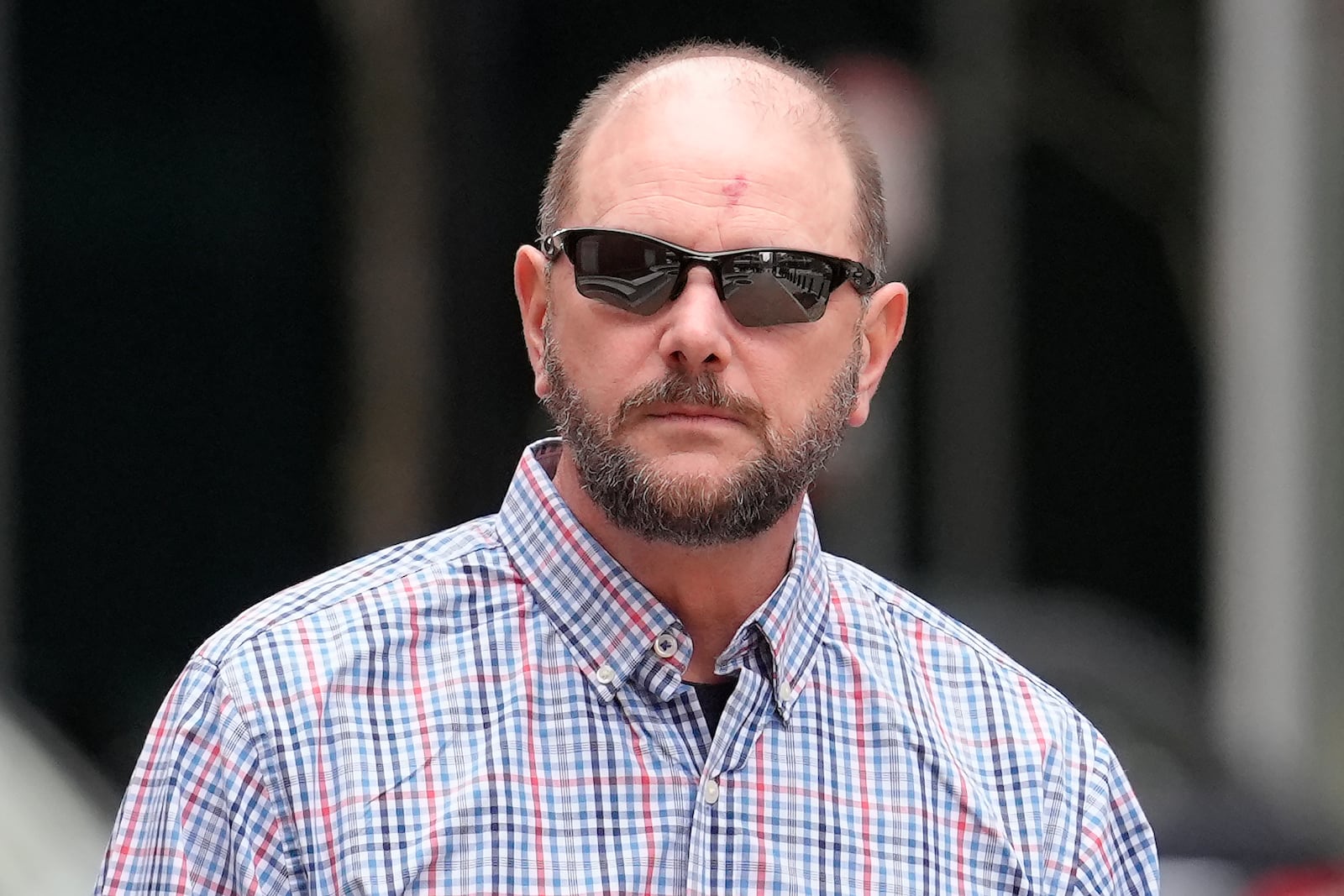 FILE - Jack Michael Teixeira, father of Massachusetts Air National Guardsman Jack Teixeira, arrives at federal court, on March 4, 2024, in Boston. (AP Photo/Steven Senne, File)