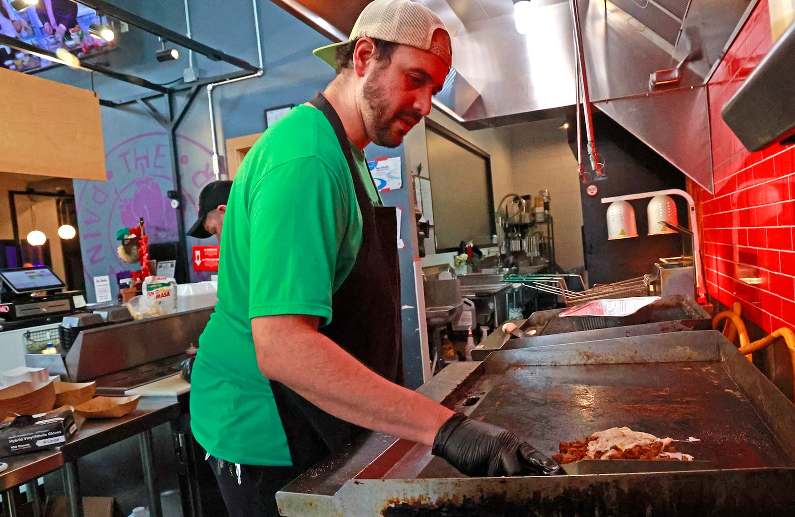 Louie Ortega, the owner of the Painted Pepper restaurant in COhatch, will be closing his location in COhatch at the end of June and will be concentrating on a new food truck. BILL LACKEY/STAFF