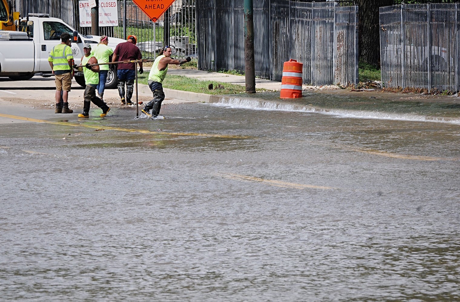 Major water main break reported in East Dayton